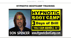 Desktop Screenshot of hypnoticbootcamp.com